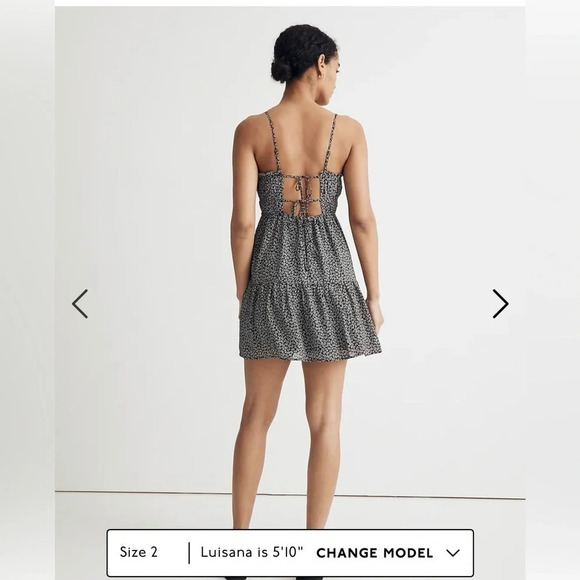 NWT Madewell 
Sophia cami tiered mini dress
Size 12 - Picture 2 of 8